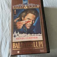 Cofanetto vhs  balla coi lupi