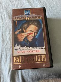 Cofanetto vhs  balla coi lupi