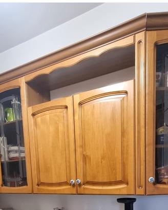 Pensili cucina in legno