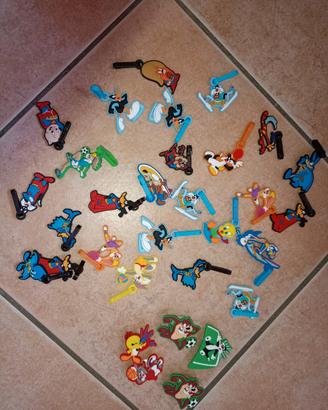 26 portachiavi Looney toons+5 ventose