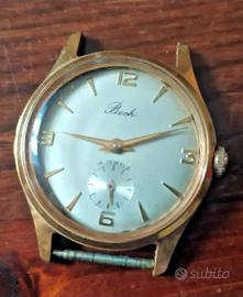 Orologio Bech vintage movimento raro - no funziona