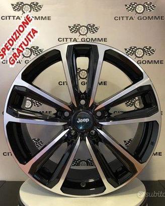 Cerchi in lega Jeep Renegade Compass da 16