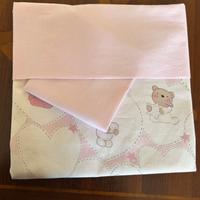 Set nascita coperta+federa bimba orsetti homemade
