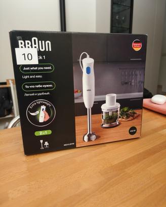 Frullatore a immersione + trita tutto Braun 