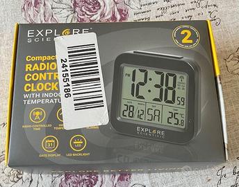 Sveglia Radiocontrollata Explore Scientific nuova