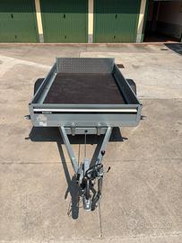 Carrello 1000kg con sponde