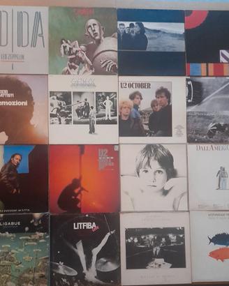 Vinili U2, Dalla, Battisti, Vanoni e altri