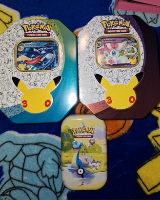 3 tin pokemon 30 anniversario