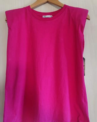 Maglietta Zara Donna Taglia S