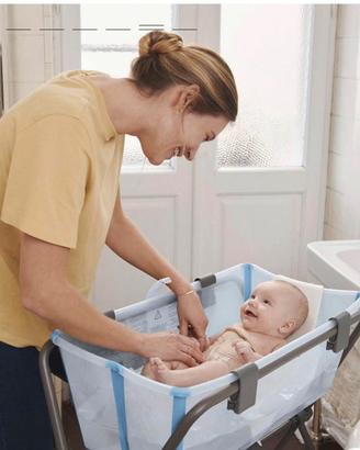 Vaschetta con supporto riduttore bagnetto neonato