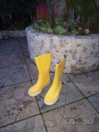 stivali gomma  barca  40(SEA STORM)  TUTTO GIALLO