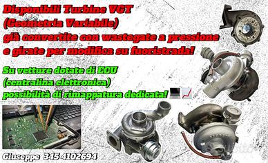 Turbine VGT Geometria variabile per fuoristrada