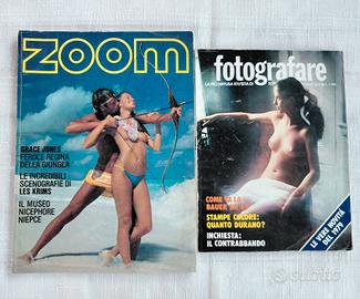2 Riviste Fotografia Zoom 1983 + Fotografare 1978