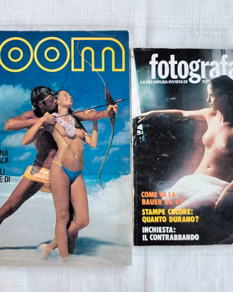 2 Riviste Fotografia Zoom 1983 + Fotografare 1978