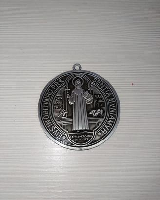Medaglia San Benedetto Croce Protezione fede 