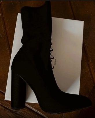 Stivaletti modello calzino lurex nero NUOVI