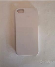 cover in plastica rigida bianca per iphone 5/5s