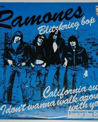 RAMONES 45 giri 7" BLITZKRIEG BOP - COLORED