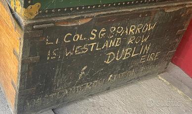 BAULE MILITARE VINTAGE