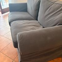 Divano 2 posti,grigio