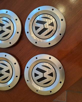 set 4 coppette tappi coprimozzo volkswagen 