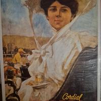 riproduzione vecchio manifesto del Campari