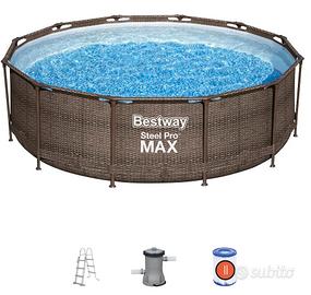 Bestway steel pro-max rattan 366x100 cm NUOVA