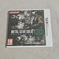 Metal Gear Solid Snake Eater 3D 3DS PAL italiano