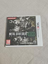 Metal Gear Solid Snake Eater 3D 3DS PAL italiano