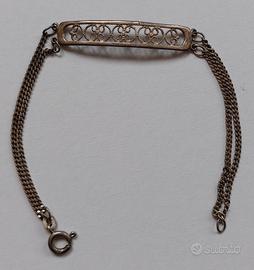 Braccialetto Uno A Erre in argento 925