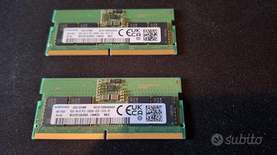 RAM SO-DIMM Samsung DDR5 16GB Kit (2x8GB) 5600MHz