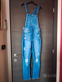 salopette in jeans