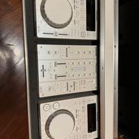 Pioneer DJ cdj350 + djm350 white