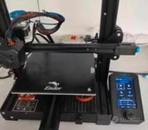 ENDER 3 v2 doppio asse Z + bl tuch