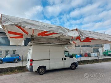 Furgone FIAT Ducato - Tenda Elettrica - AMBULANTI
