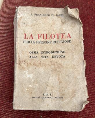 Libretto per persone religiose  La FILOTEA