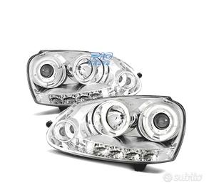FARI OCCHI ANGELICI VOLKSWAGEN VW GOLF 5 03-08 LED