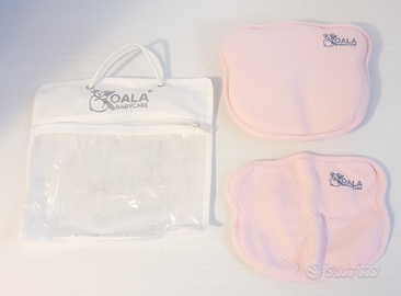 Koala Babycare cuscino neonato plagiocefalia, rosa