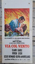 Locandina originale “Via Col Vento”