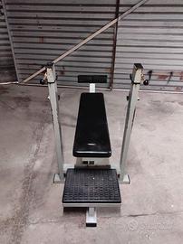 Panca Piana Professionale con Supporto – Home gym