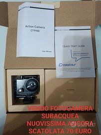 FOTOCAMERA SUBACQUEA NUOVISSIMA