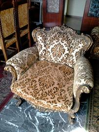 Poltrona in stile barocco veneziano