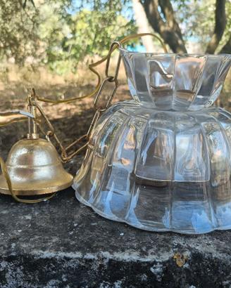 Lampadario  in cristallo