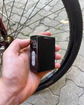 Mini Pompa Elettrica Bici Auto Moto, 9 BAR, NUOVA