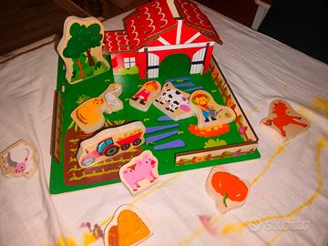 giochi Montessori in legno 