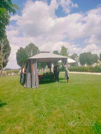 tetto, doppio tetto, tende e zanzariere gazebo 