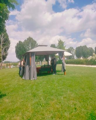tetto, doppio tetto, tende e zanzariere gazebo 