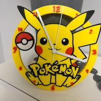 Orologio da parete pikachu Pokémon