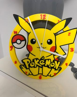 Orologio da parete pikachu Pokémon