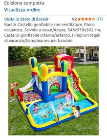 castello gonfiabile 
